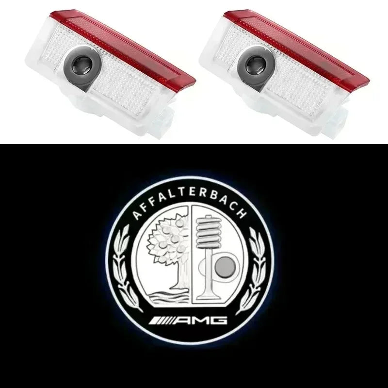 2Pcs LED Light Car Door Projector Lamps Accessories