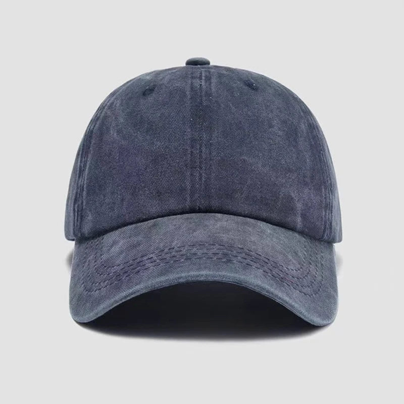 Casual Car Baseball Cap Washed Denim Vintage Caps Sunscreen Hat